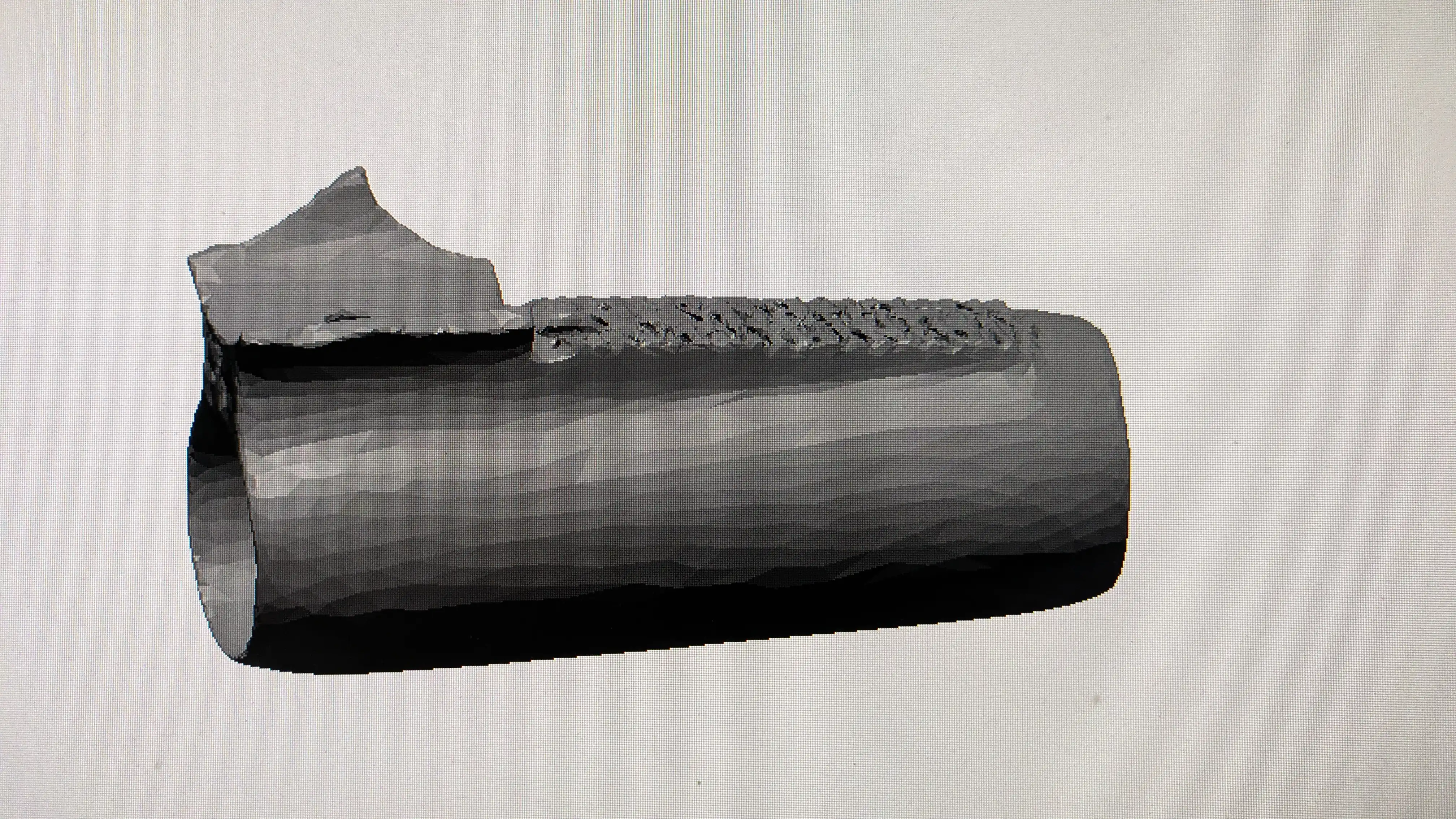 Scan de la pièce dans Artec Studio