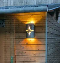 Luminaire extérieur — Pétales