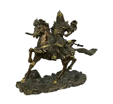 Statue en bronze numérisée en 3D