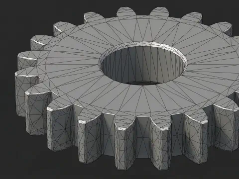 Fichier mesh polygonal