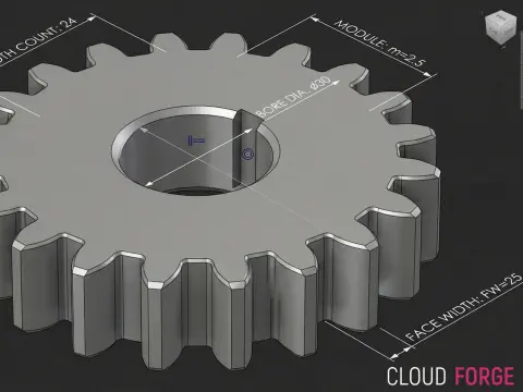 Fichier CAO paramétrique